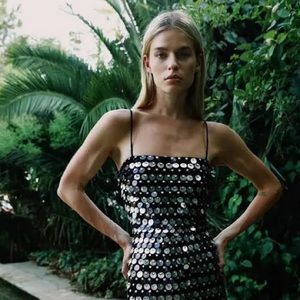 NEW ARRIVALS Phoenix in Night Rider Lily midi dress